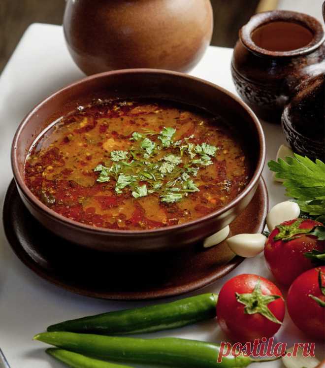 Суп «Харчо» - настоящий грузинский праздник. Рекомендуем всем. - На Кухне
