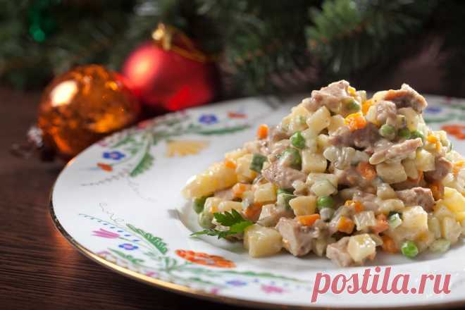 Салат «Столичный» с курицей