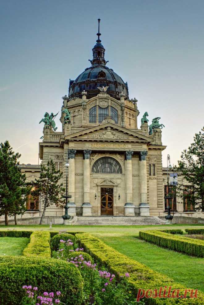 Legendary Scholar — allthingseurope: Széchenyi Medicinal Bath,...