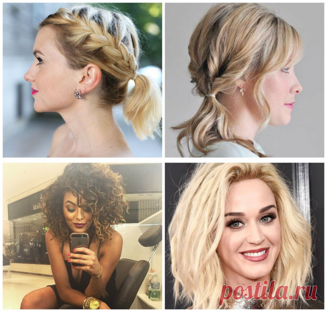 Quick and easy hairstyles for short hair: 6 trendy IDEAS for SHORT HAIR