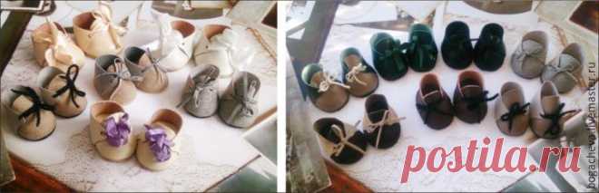 Делаем миниатюрные ботиночки для кукол - Ярмарка Мастеров - ручная работа, handmade