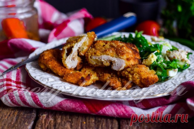 Отбивные из курицы, рецепт с фото на сковороде сочно и вкусно