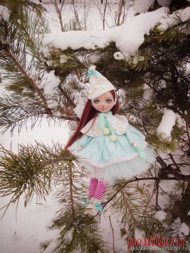 Создаем текстильную куклу «Юкико — ребенок снега» - Ярмарка Мастеров - ручная работа, handmade