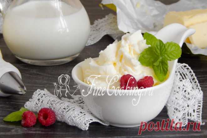 Жирные сливки из молока и масла - рецепт с фото