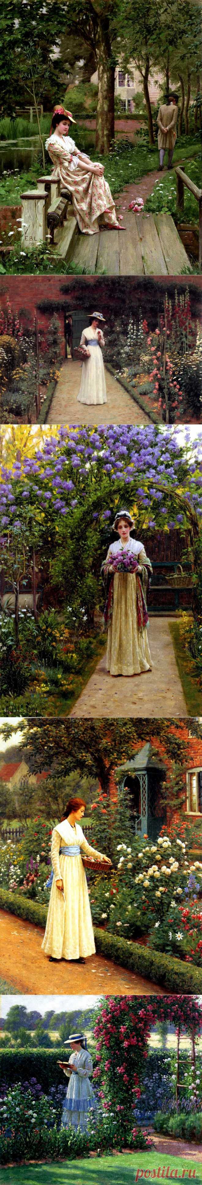 Английский художник Эдмунд Блэр Лейтон (1853-1922)