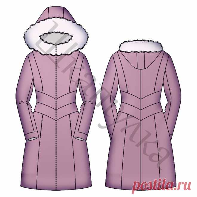 Мастер-класс: шьем женское зимнее пальто | Шкатулка