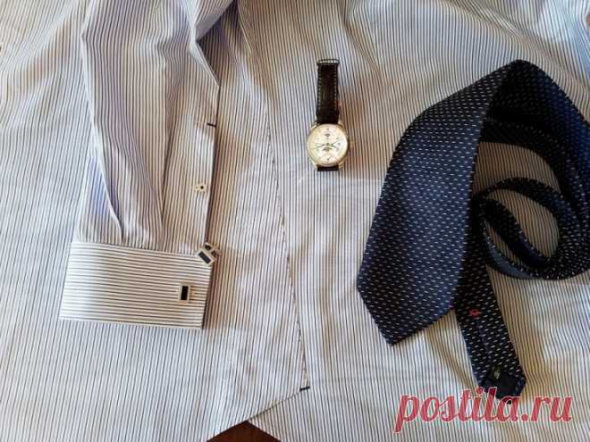 Ретро обработка ластовицы в мужской рубашке (мастер-класс)