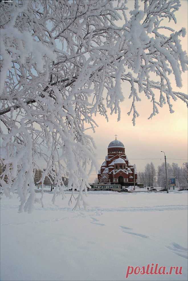 В Петербурге зима...