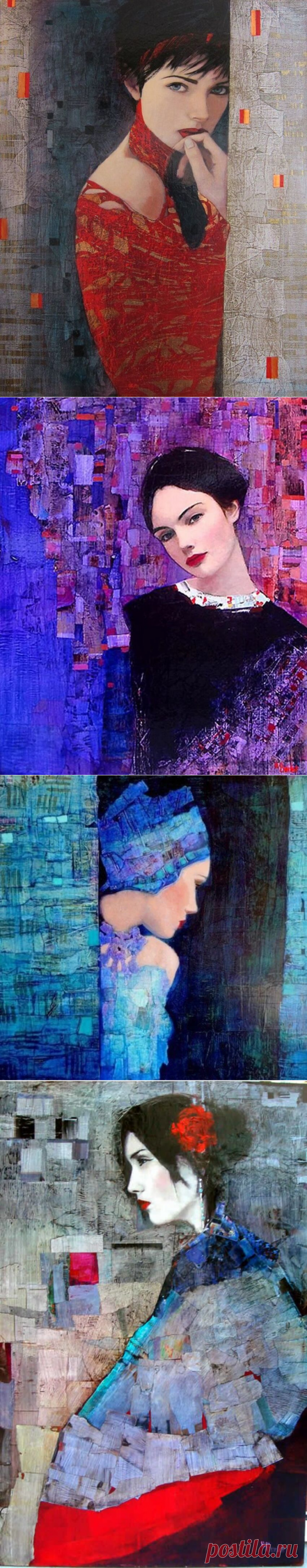 Любовь — одна.... Художник Richard Burlet