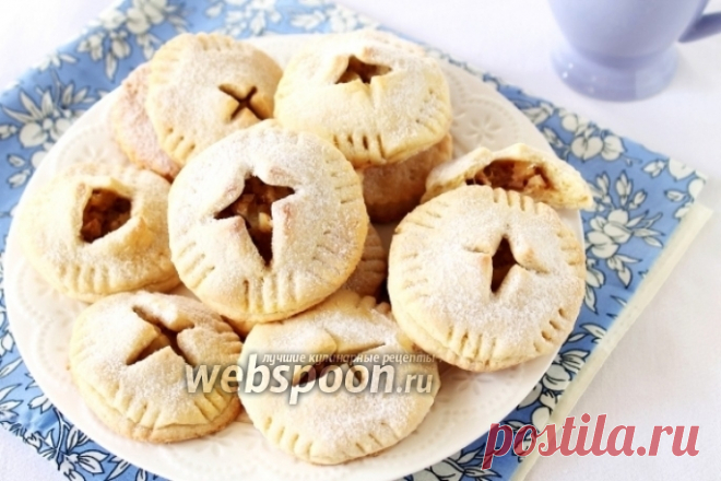 Печенье с яблочной начинкой рецепт с фото, как приготовить на Webspoon.ru