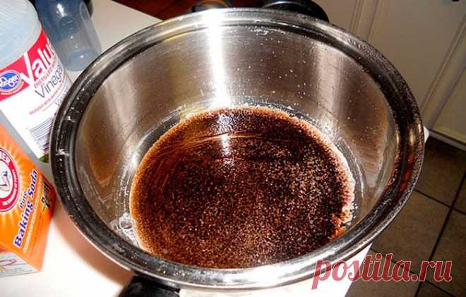 Как очистить пригоревшую кастрюлю или сковороду? | Господарка