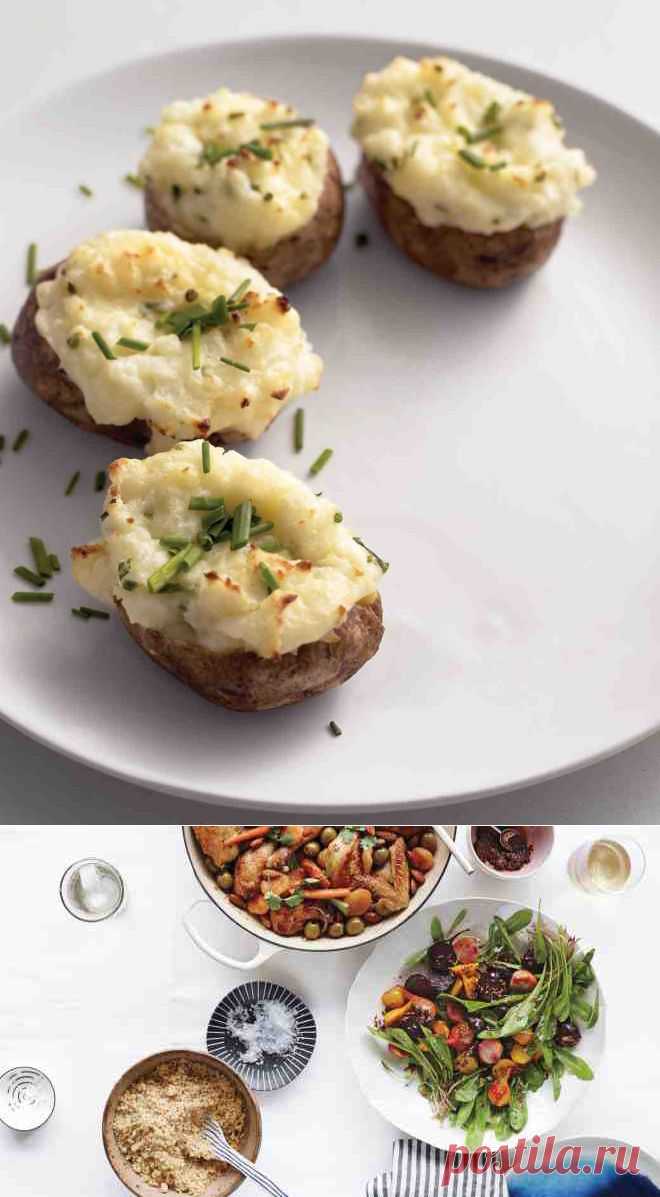 Twice-Baked Sour Cream And Chive Potatoes Recipe & Video | Martha Stewart