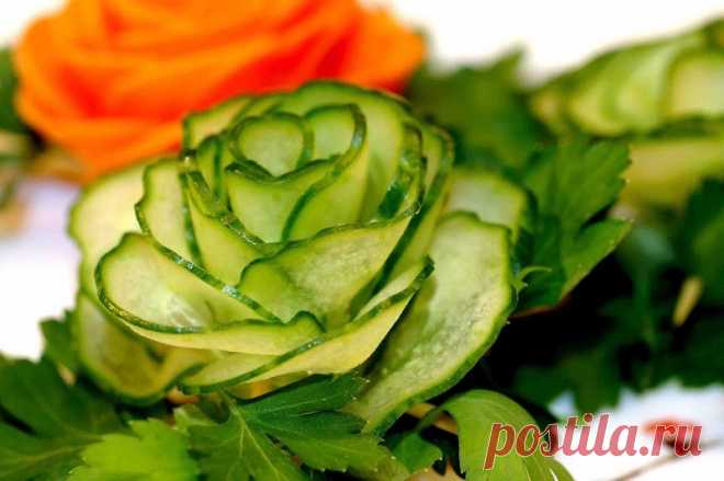 Как сделать украшения из овощей: 7 мастер-классов » Женский Мир