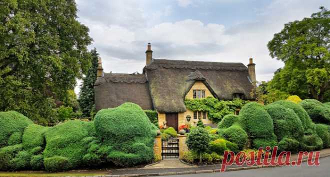 Мир Искусства : Почему в Англии так популярны соломенные крыши 100-летней давности: Пряничные домики по-британски