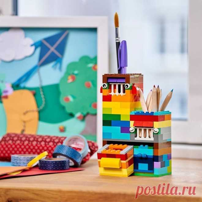 Практический взгляд на кубики LEGO: идеи для дома и не только | Журнал Ярмарки Мастеров