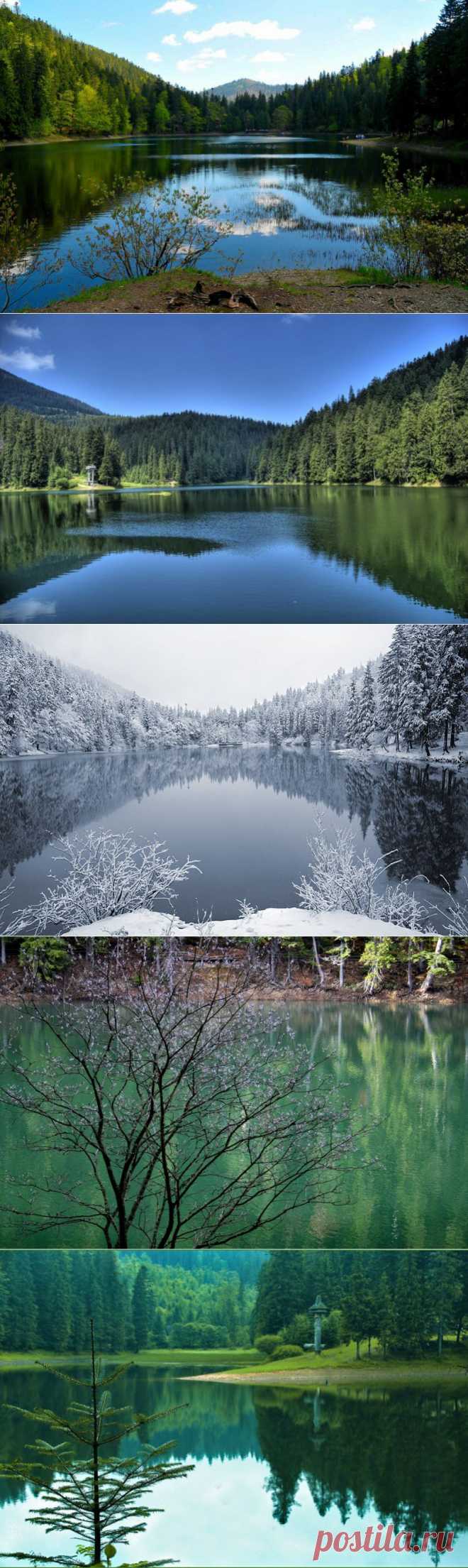 Синевир - самое красивое озеро Украинских Карпат