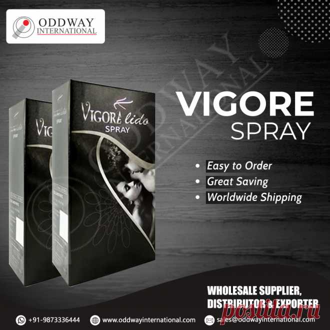 Vigore Spray is a medication that claims to treat erectile dysfunction (ED) in men. It is a topical spray that contains sildenafil, which is the active ingredient in the well-known ED medication Viagra. Sildenafil works by increasing blood flow to the penis, which can help men achieve and maintain an erection.
For more information contact us:
WhatsApp/Telegram: +91-9873336444
Website:  https://www.oddwayinternational.com/vigore-spray/