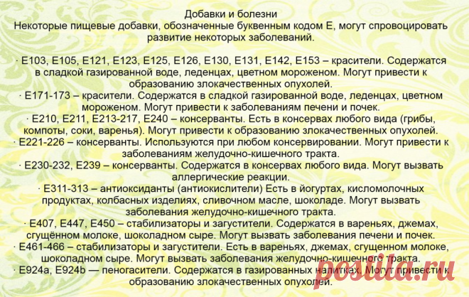 Пищевые добавки «Е» в продуктах питания. Сомнительная польза и вред некоторых | Bereg1nya | Яндекс Дзен