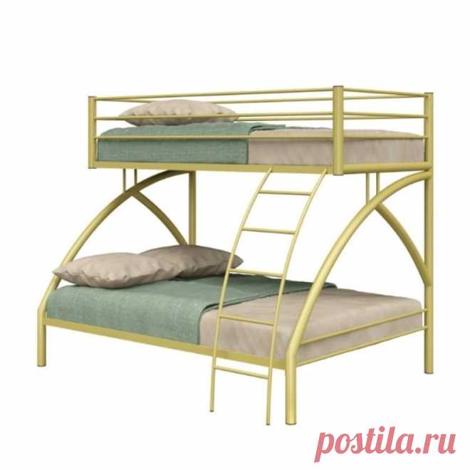 Металлическая кровать двухъярусная для подростков «Vignola 3» купить по цене 23 500 руб. в Москве — интернет магазин chudo-magazin.ru