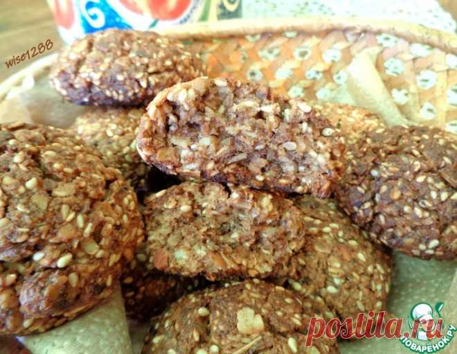 Овсяное печенье «Ореховое» – кулинарный рецепт
