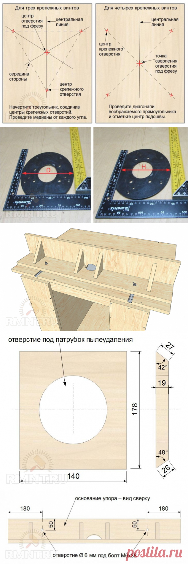 Фрезерный стол для ручного фрезера своими руками: пошаговая инструкция — Rmnt.ru