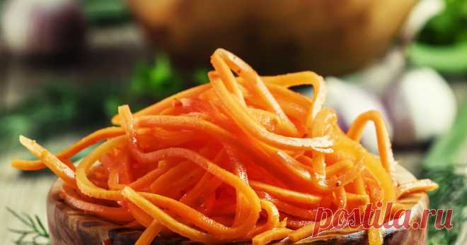 Самая вкусная морковь по-корейски | Самые вкусные кулинарные рецепты