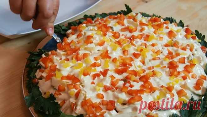 Незабываемый салат с креветками на Новый год + домашний майонез - Простые рецепты Овкусе.ру