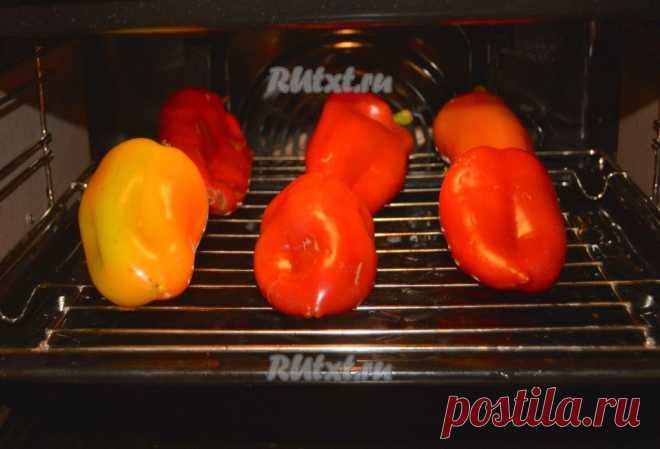 Болгарский перец, запеченный в духовке (рецепт с фото) | RUtxt.ru