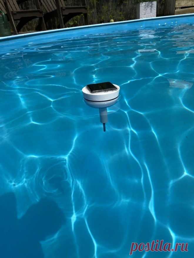 Термометр с солнечной панелью для бассейна (с передачей данных по Wi-Fi) Из этой статьи мы с вами узнаем, как сделать термометр для бассейна, который может удаленно передавать показания. Т.е. этот термометр подключается к системе «умного дома» на базе Apple HomeKit и Alexa. Инструменты и материалы: