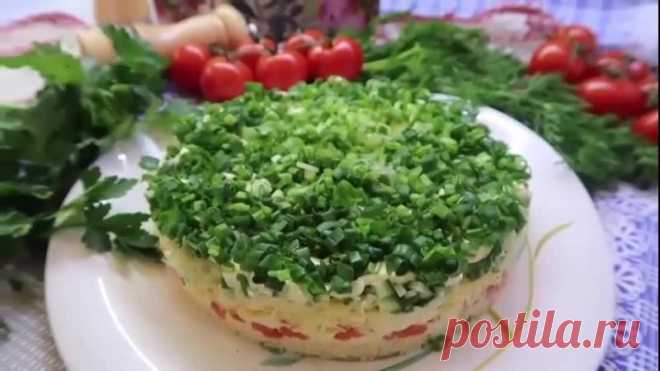 #Очень #вкусный #салат #с #красной #рыбой! Быстро исчезает со стола!