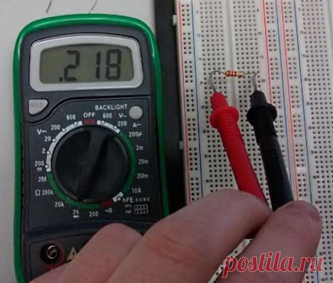Как проверить резистор мультиметром на исправность: инструкция :: SYL.ru