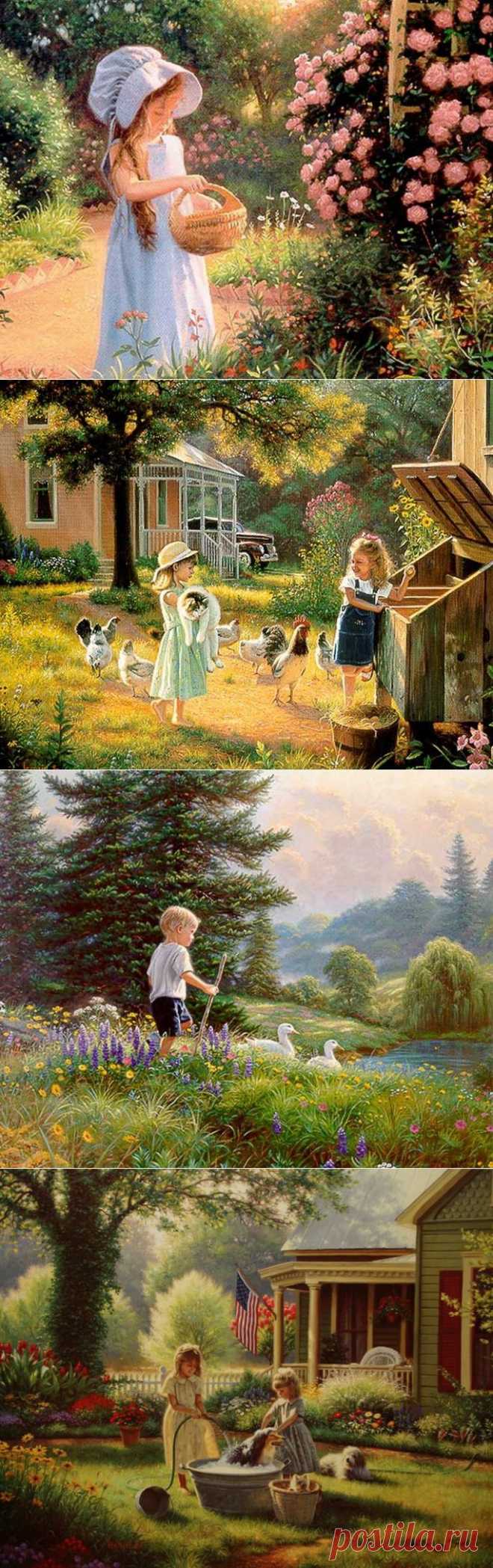 Художник Mark Keathley | Весенние приметы