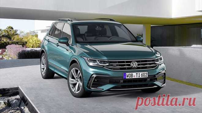 Обновленный кроссовер Volkswagen Tiguan 2021 характеристики