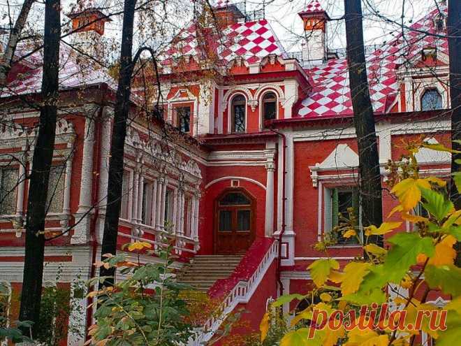 Юсуповский дворец в Большом Харитоньевском переулке в Москве. Часть 1.