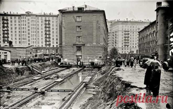 Как передвигали многоэтажные дома в СССР