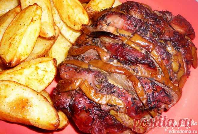 Гармошка из свинины с грушами пользователя Ла Ванда | Портал кулинарных рецептов «Едим дома!»