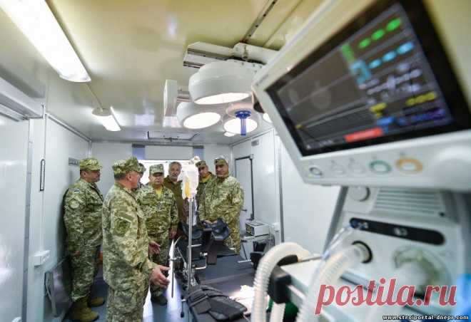 Вооруженные Силы получили новый мобильный рентген-кабинет и операционную на базе КрАЗа - 20 Июня 2017 - Рекламно-информационный портал «Прораб Днепропетровщины
