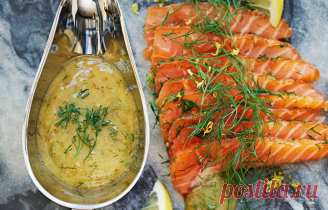 Шведский горчичный соус к рыбе — Sloosh – кулинарные рецепты