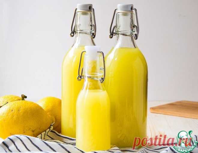 Лимончелло на самогоне или водке – кулинарный рецепт