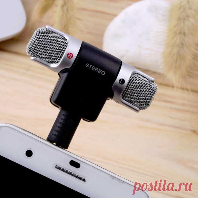 Мини-микрофон для смартфона по цене 155 рублей. Доставка бесплатная!