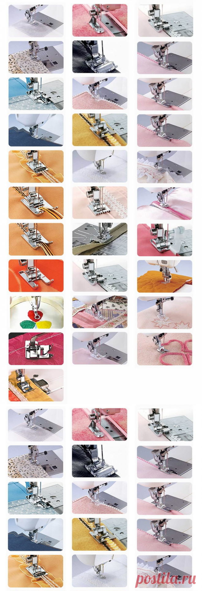 Какие лапки швейной машинки для чего предназначены — Сделай сам, идеи для творчества - DIY Ideas