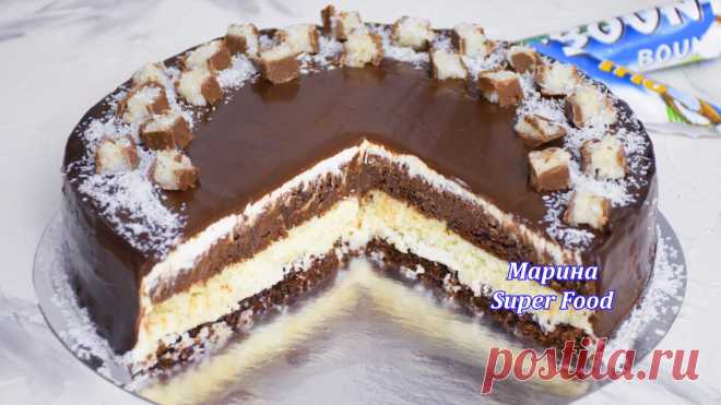 Торт "Райское наслаждение" 🌸 Очень вкусный шоколадный торт | Марина Super Food | Яндекс Дзен