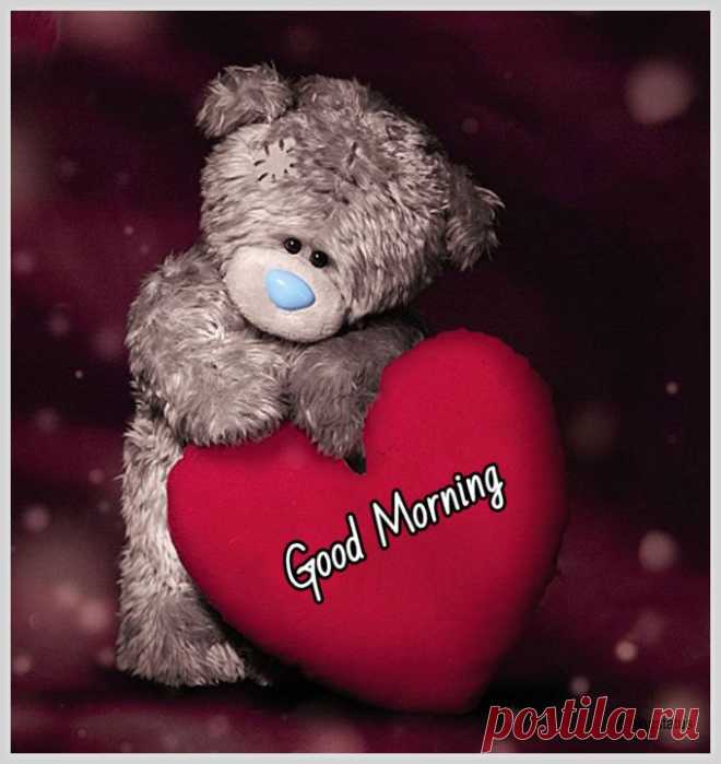 good morning teddy bear images