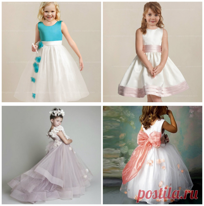 Flower girl dresses 2019: top hues and styles of girls party dresses 2019