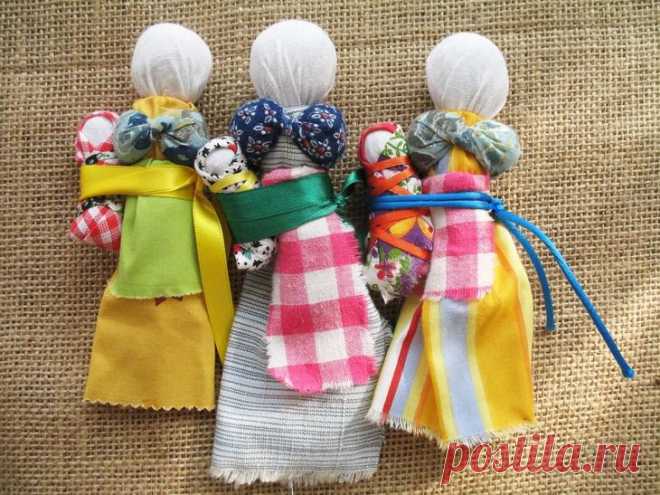 Куклы обереги своими руками из ткани и их значение