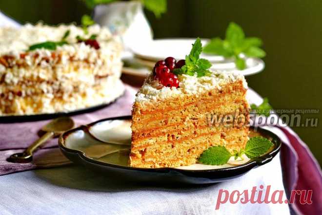 Арахисовый торт «Коровка», как приготовить на Webspoon.ru