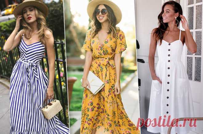 Летние платья: 7 фасонов, без которых этим летом никак | Журнал Cosmopolitan