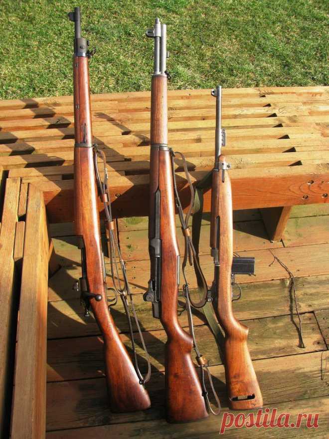 WWII battle rifles of the United States - (l ... | Weapons & 2nd Amen…