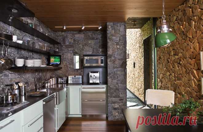 Stone Kitchen Interior Decoration Ideas - Small Design Ideas