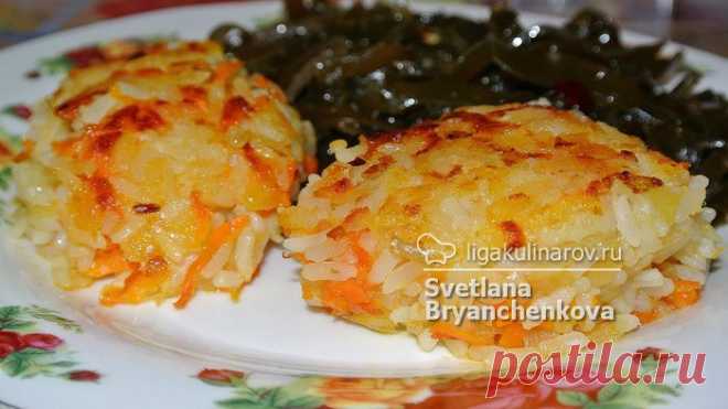 Картофельно-рисовые постные котлеты – рецепт с фото от Лиги Кулинаров, пошаговый рецепт